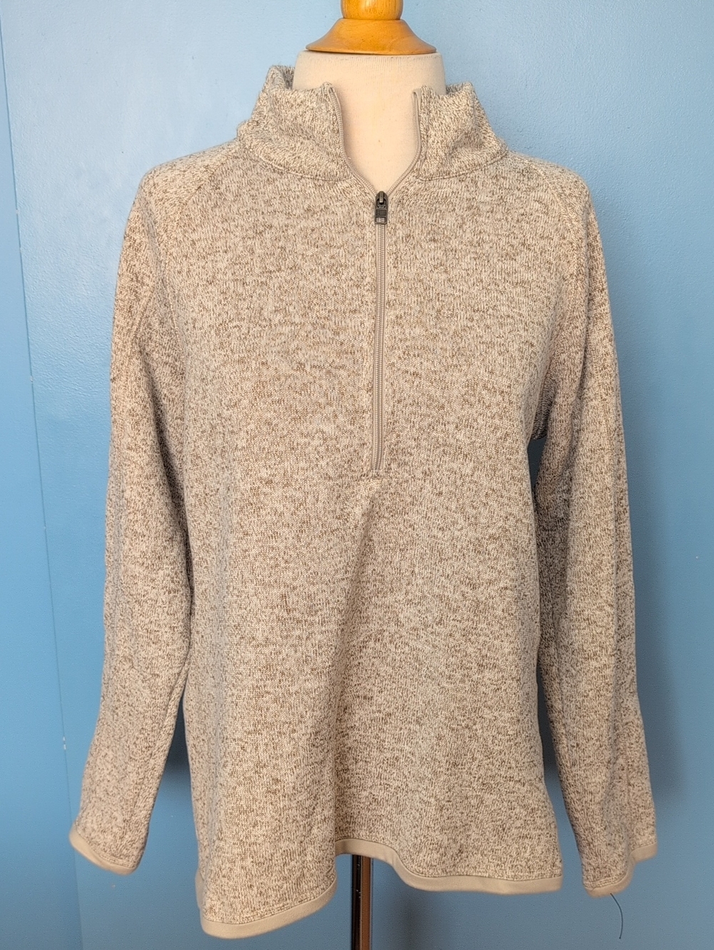 Stormpack Radiator Fleece Half-Zip Pullover - Heathered Beige